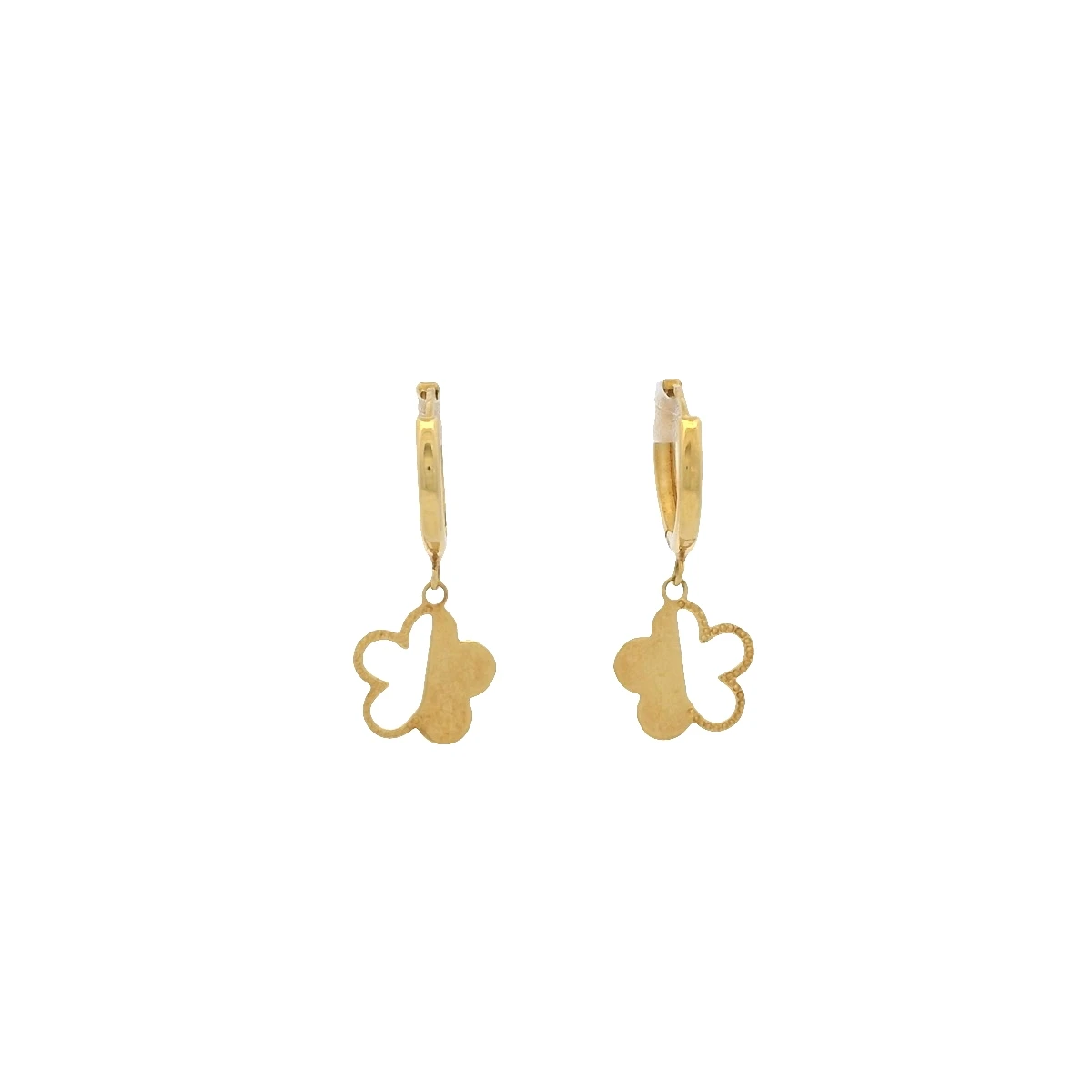 Sophia Flower hoop Earrings