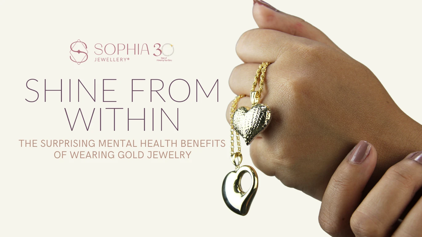 Shine From Within: The Surprising Mental Health Benefits of Wearing Gold Jewelry